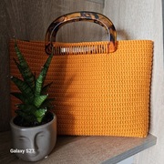 Torebka do ręki handbag handmade totebag basic casual unikat