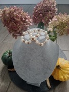 Bransoletka na gumce z pereł 