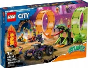 LEGO City 60339 Kaskaderska arena z dwoma pętlami