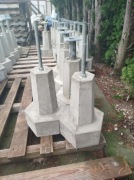 Stopa żelbetowa 26kg szpilka 20mm/25cm kotwa betonowa słupy drewniane