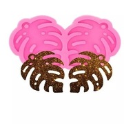 DIY formy silikonowe do pieczenia listki monstery