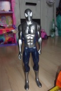 spiderman srebrny hasbro figurka 30 cm