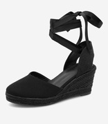 Espadryle czarne r.35 NOWE