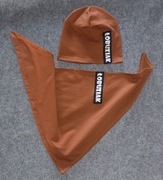 Czapka z chustą 50-55