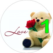 Pan Opłatek na tort - PLUSZOWE MISIE