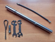 ZZR Komar Żak Ryś Romet Kadet klucze pompka wężyk stopka chrom