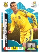 PANINI EURO 2012 ANDRIY SHEVCHENKO UKRAINA