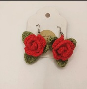 Kolczyki na szydełku 