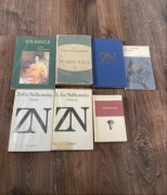 Zestaw 7 książek autorki Zofia Nałkowska