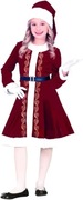 Kostium Mikołaja dla dziewczynki święta Bożego Narodzenia strój przebranie