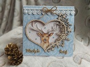 Kartka świąteczna Bożonarodzeniowa