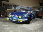 Renault Alpine A110 Bburago bez pudła 1:16