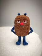 Figurka Bobek z Muminków Muminki z masy cukrowej Topper na tort