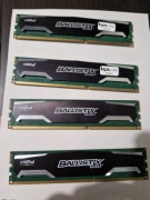 16 GB 4 szt pamięć RAM CRUCIAL Ballistix DDR3 4GB 1600MHz BLS4G3D1609DS1S00