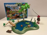 PLAYMOBIL Country 6816 staw z wędkarzem jak nowy