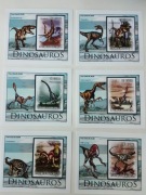 S. Tome  2010   dinozaury komplet bloczków idealna pozycja 