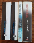 Stephen King - Zestaw 4 książek, wydanie kieszonkowe 