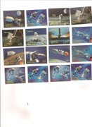 Kosmos,znaczki trójwymiarowe,czyste, Bhutan