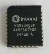 W39V040BP 39V040 PAMIĘĆ FLASH 3,3V 4Mbit PLCC-32 WINBOND SPRAWDZONY