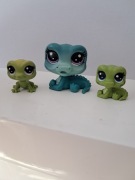 Littlest Pet Shop LPS rodzina krokodyli