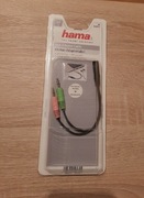 Hama minijack 3.5 mm adapter do słuchawek
