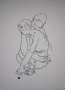 Grafika na płótnie. Do ramki: 30x40cm