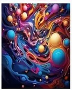 5D DIY Haft diamentowy Abstrakcja