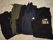 Zestaw spodnie dresy i jogger 158