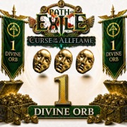 1 DIVINE ORB Path of Exile: Curse of the Allflame POE PC
