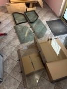 BMW e21 szyba przednia tylna boczna drzwi zielona brązowa