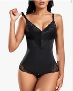 Body Damskie Body Koronkowe Modelujące Sylwetkę Rozmiar L