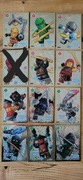 Karty ultra Lego Ninjago 10 - prawie komplet 11 sztuk