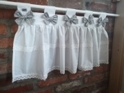 zazdrostka biała, szary, kokardki