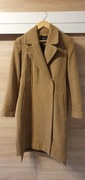 Płaszcz damski Stradivarius rozmiar XS/34 w ślicznym i modnym kolorze camel
