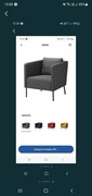Fotel IKEA Ekero