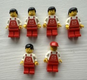 Figurki, Ludziki Lego seria Classic Town 6szt