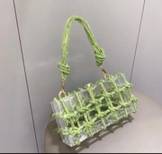 Luxusowa premium torebka Crystal Bag Green