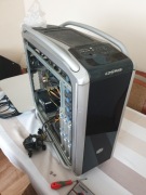 Stary komputer PC plus monitor