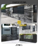 Ogrodzenie Joniec ROMA HORIZON ONYX bloczek BH20