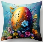 POSZEWKA WIELKANOCNA JAJKO PISANKA 45X45 