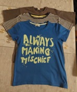 3pak koszulki chłopiec r128 cena za 3szt