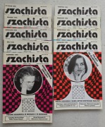 Czasopismo Szachista rocznik 1996 Szachy 9 numerów