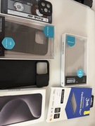 Iphone 15 pro zestaw 92% bateria