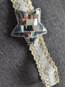 Opaska opaska srebrna gwiazda Wigilia Boże Narodzenie