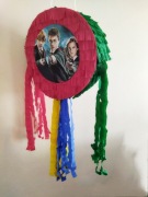 Zestaw piniata+kij  jak Harry Potter+imię