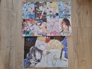 Fałszywy książę Freyja tomy 1-8 plus plakat manga Waneko