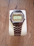 zegarek elektroniczny cyfrowy retro WR czarny nowy 