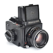 Mamiya M645J, duży zestaw, piękny stan, świetny technicznie i wizualnie