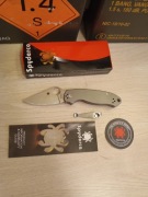 Nóż survivalowe Spyderco C223GP Para 3 Titan.