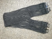 Popręg sznurkowy czarny 120